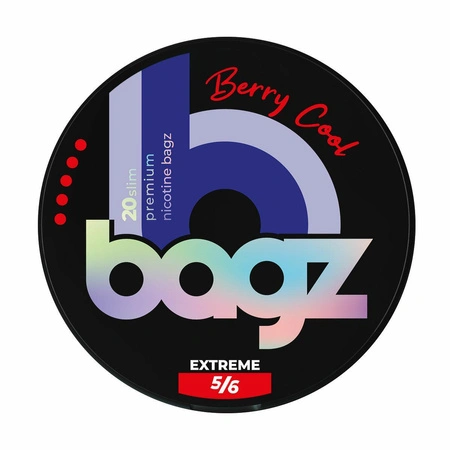 Saszetki nikotynowe BAGZ Berry Cool 5/6 EXTREME