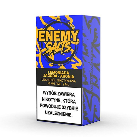 Liquid Enemy Salts 9ml - Lemon Aronia Berry 18mg