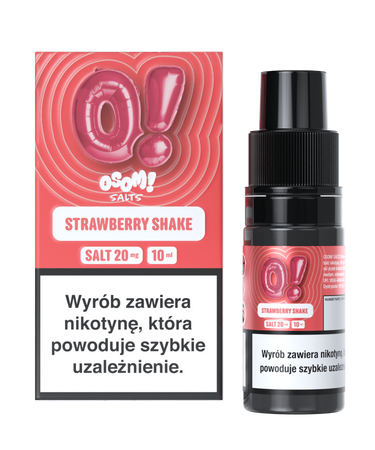 Liquid OSOM! SALTS 10ml - Strawberry Shake 20mg