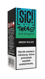Liquid SIC! NIC 8ml - Green Tea Ice 18mg