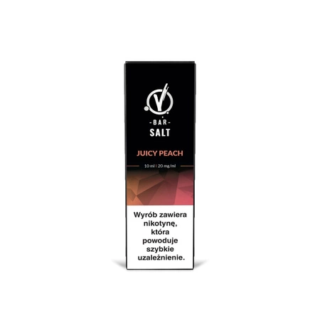 E-liquid Vbar Salt 10ml - Juicy Peach 20mg