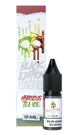 Longfill Dark Line Black Edition 9ml - HIBISCUS TEA ICE