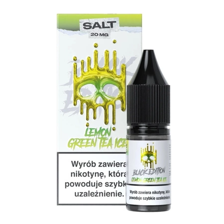 E-liquid Dark Line Black Edition Salt 10ml - Lemon Green Tea Ice 20mg
