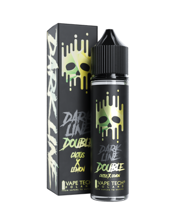 Longfill Dark Line Double 8/60ml - Cactus Lemon