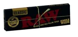 Rolling Papers RAW Single Wide Black