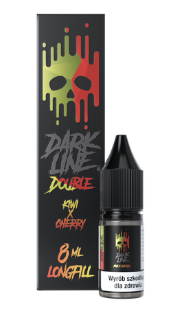 Longfill Dark Line Double 8ml - Kiwi Cherry