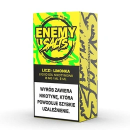 E-liquid Enemy Salts 9ml - Lychee Lime 18mg