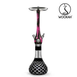 Waterpipe Wookah Mastercut Check Black Pink Black