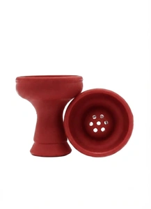 Silicone Hookah Bowl A-08 Red