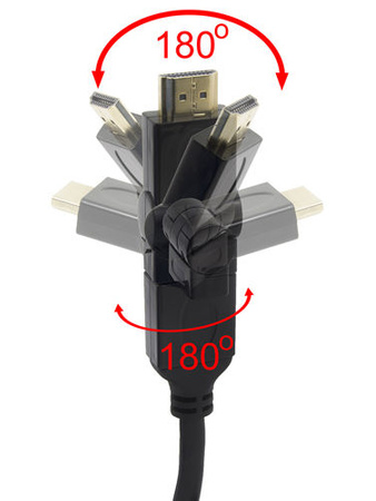 ESPERANZA KABEL HDMI OBROTOWY 1.5M