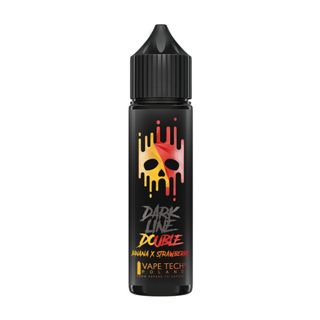 Longfill Dark Line Double 8ml/60ml - Banana Strawberry