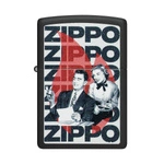 ZIPPO - Smile Work Black Matte