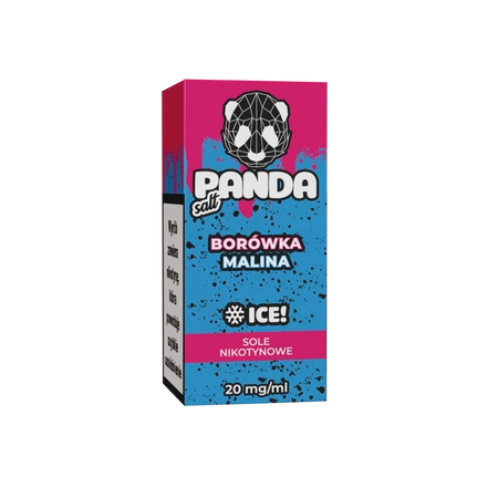 Liquid Panda Double Salt 10ml - Borówka Malina 20mg