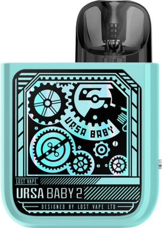 E-Cigarette POD Lost Vape Ursa Baby 2 - Pop Blue x Time Gear