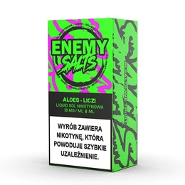 E-liquid Enemy Salts 9ml - Aloes Lychee 18mg