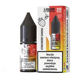 Liquid Aroma King Salt 10ml - Strawberry Banana 20mg