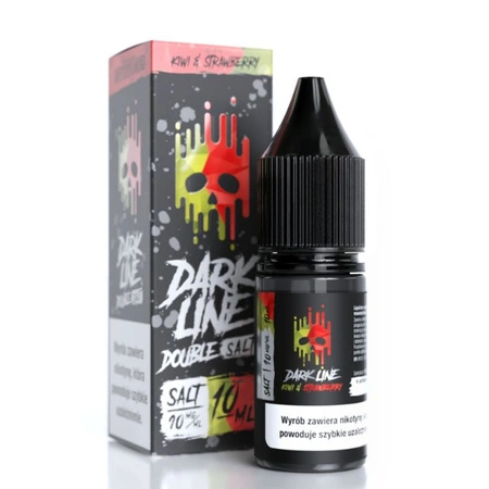E-liquid Dark Line Double Salt 10ml - Kiwi Strawberry 10mg