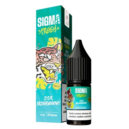 E-liquid Sigma Fresh Salt 10ml - Cydr Brzoskwiniowy 20mg