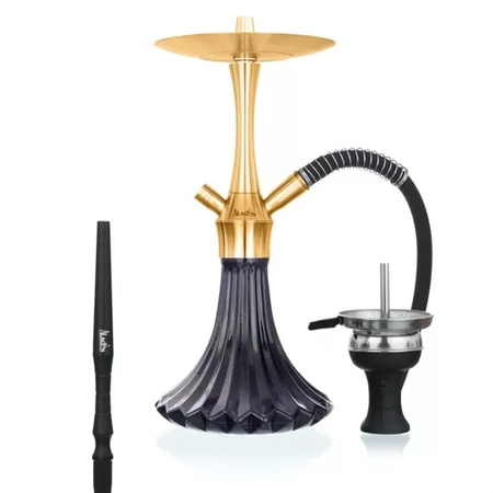 Wasserpfeife Aladin MVP A36 Gold Black