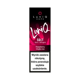 Liquid Luniq Salt 10ml - Raspberry Mojito Ice 20mg