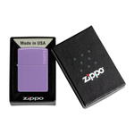 Feuerzeug ZIPPO - SMOKY LAVENDER LOGO