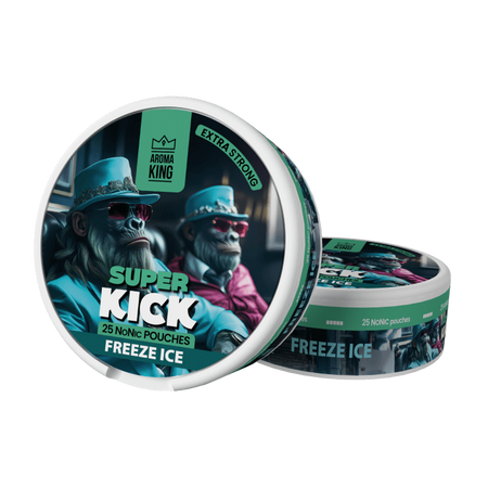 Nikotinbeutel Aroma King NoNic Super Kick - Freeze Ice 5mg