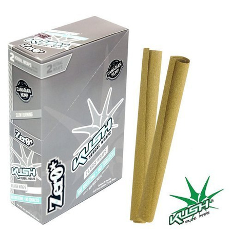 Zigarettenpapier Kush Herbal Wraps x2 Zero