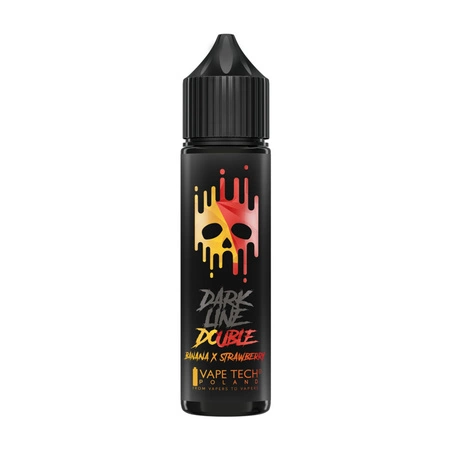 Longfill Dark Line Double 8/60ml - Banana Strawberry