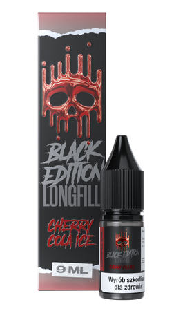 Longfill Dark Line Black Edition 9ml - CHERRY COLA ICE