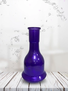 Vase VG Bell with a Seam Metallic Purple