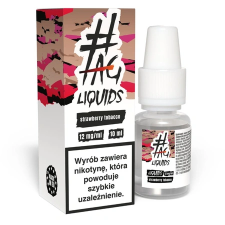 E-liquid #TAG Classic 10ml - Strawberry Tobacco 12mg