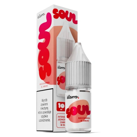 E-Liquid Klarro Soul Salt 10ml - Peach Apple 20mg