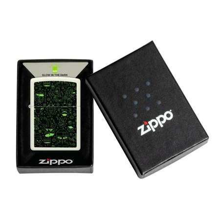 Feuerzeug ZIPPO - DOODLE CANNABIS