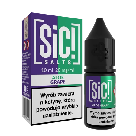 Liquid SIC! Salt 10ml - Aloe Grape 20mg