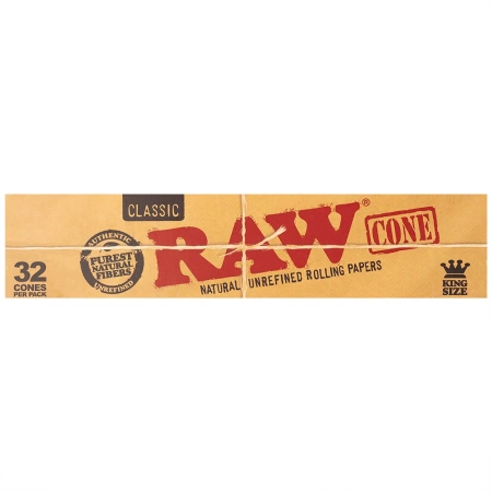 Bibułka RAW Cone Prerolled 32/BOX