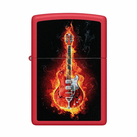 Feuerzeug ZIPPO - BURNING GUITAR