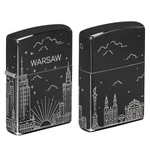 ZIPPO - Warszawa Black