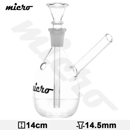 Glasbong Micro Rain Drop 14 cm