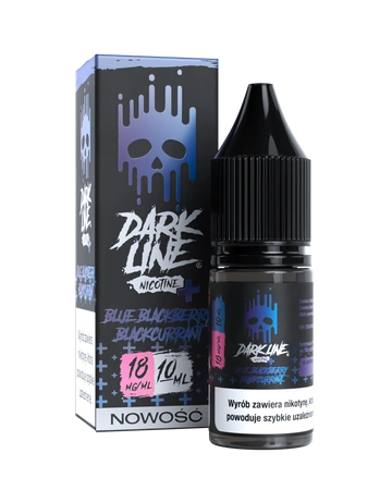 E-liquid Dark Line Nicotine+ 10ml - Blue Blackberry Blackcurrant 18mg