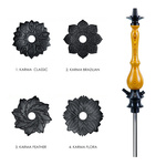 Wasserpfeife (Körper) Karma 3.1 Yellow