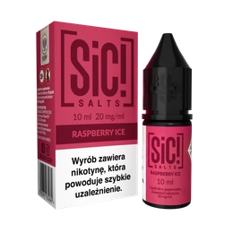 E-liquid SIC! Salt 10ml - Raspberry Ice 20mg