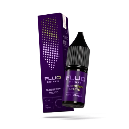 Liquid FLUO Drinks 10ml - Blueberry Mojito 20mg