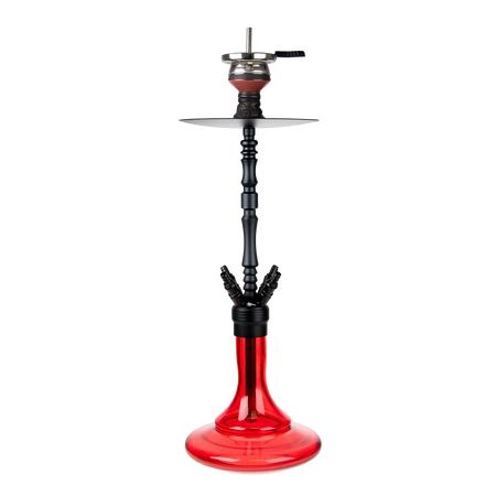 Fajka Wodna Jookah Aluriium Nr. 03 Big Size Black/Red