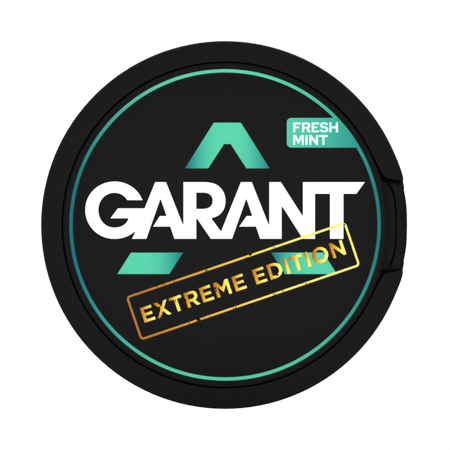 10 X Nikotinbeutel GARANT (Grant) Extreme - Fresh Mint 50mg