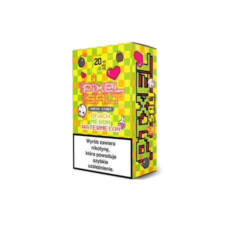 Liquid PIXEL Salt 10ml - Peach Melon Watermelon 20mg