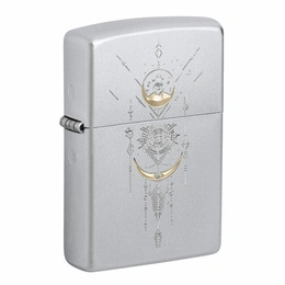 Lighter ZIPPO - CARVED GEOMETRIC DESIGN