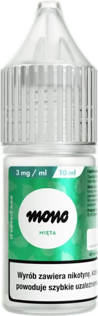 Liquid MONO 10ml - Mięta 3mg