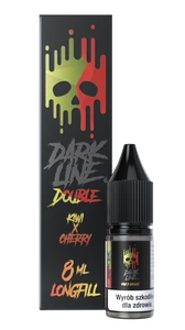 Longfill Dark Line Double 8ml - Kiwi Cherry