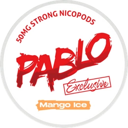 Nicotine Pouches Pablo Exclusive - Mango Ice 50 mg