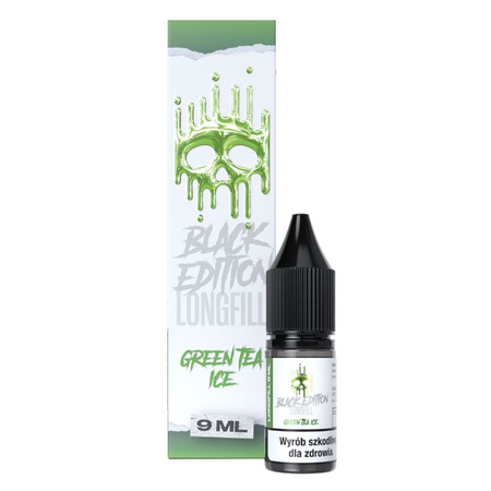 Longfill Dark Line Black Edition 9ml - GREEN TEA ICE